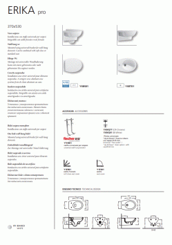 SCHEDA TECNICA VASO ERIKA PRO 53